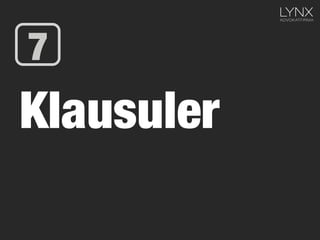 Klausuler
7
 