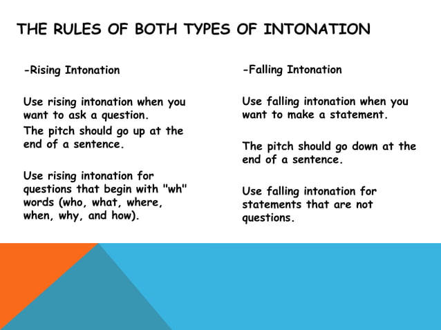 Rising and falling inonation.pptx TESOL TASK | PPT