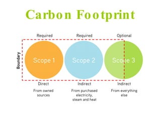 Carbon Footprint 
