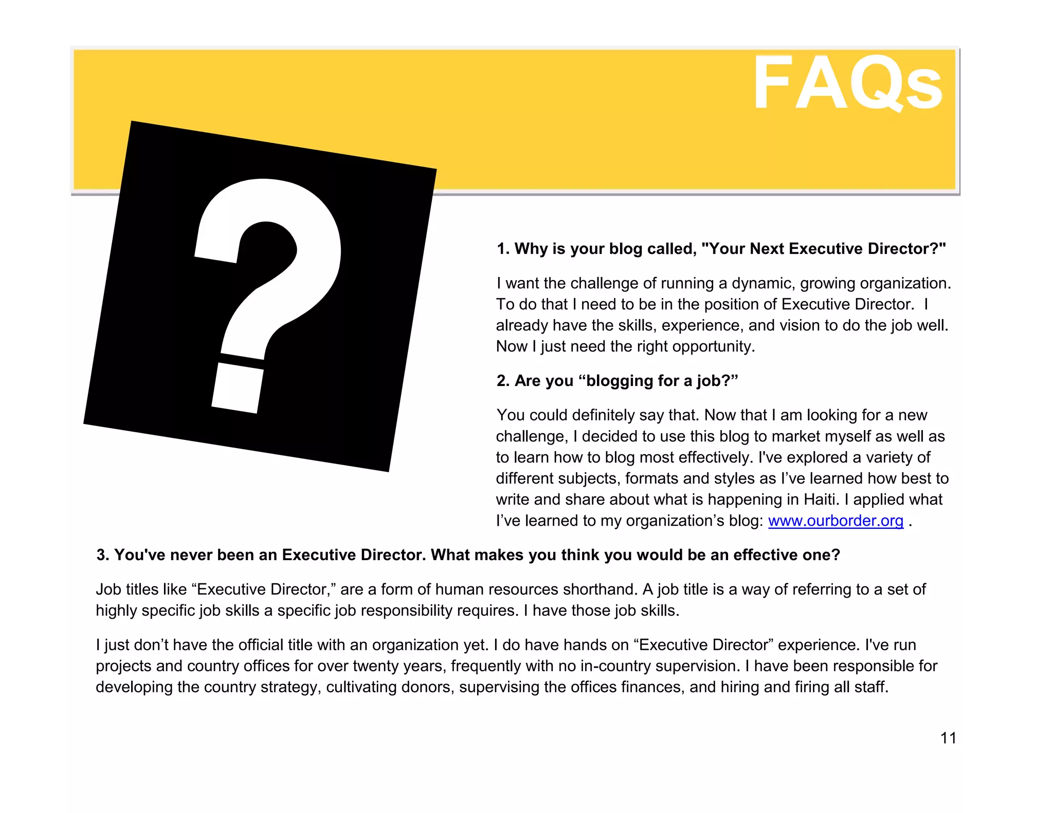 Managing Operations: Even the best teams only succeed if they have a good plan. I have directed a wide variety of operations all over the world. I am very good at developing detailed plans, tracking progress and budgets, and completing projects on time and on budget.