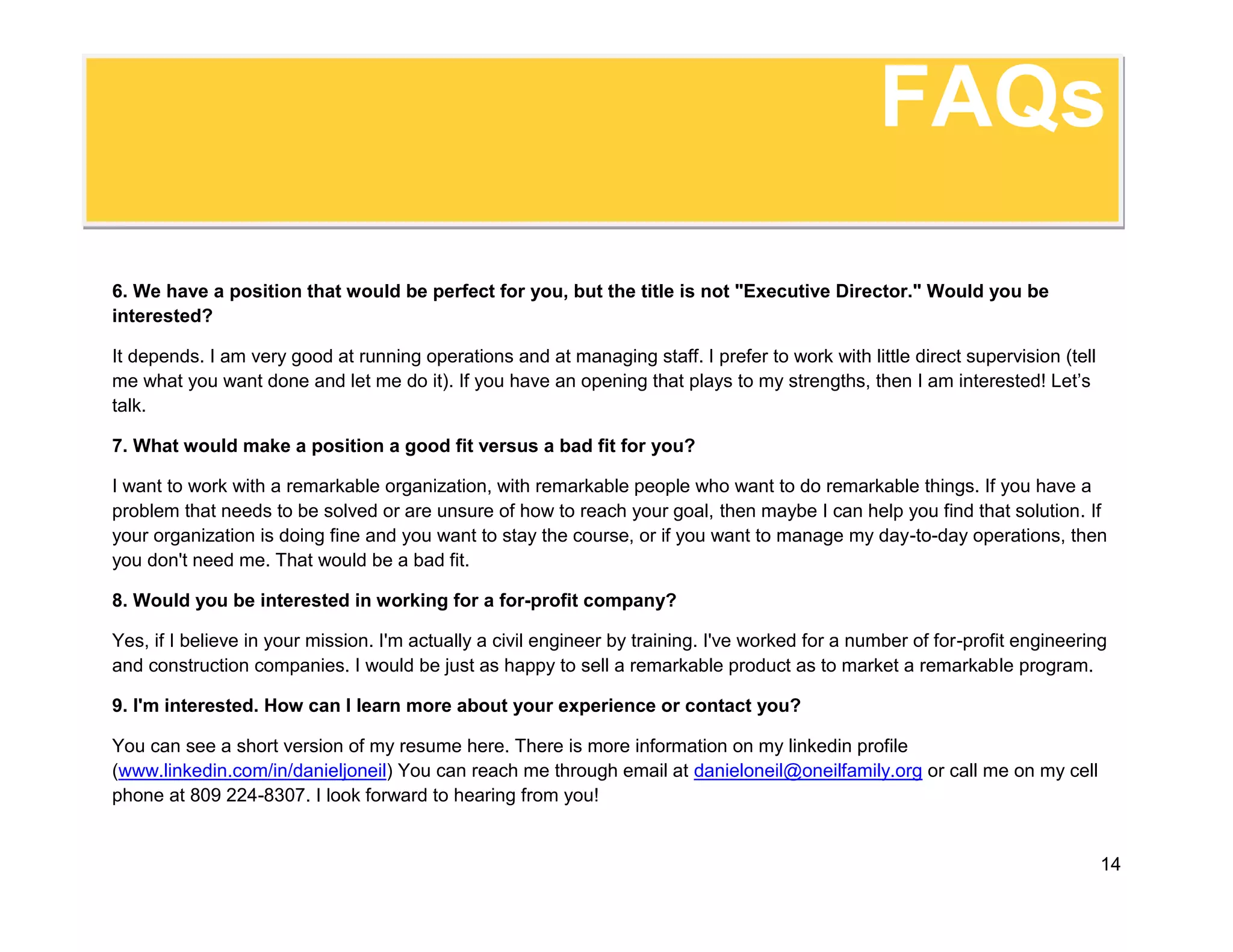 Rising to the Challenge: 