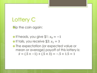 Lottery C

 