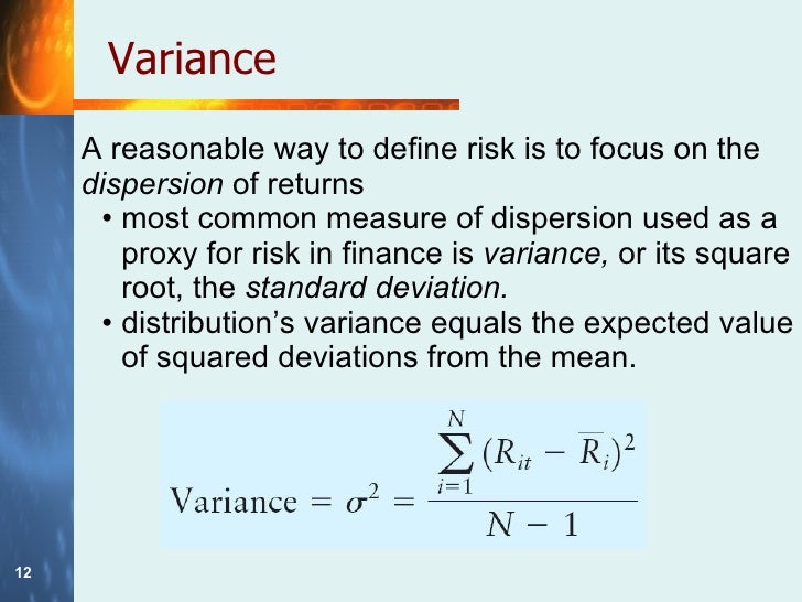 Risk And Return