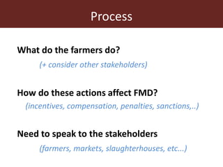 Combining risk assessment and value chain frameworks
