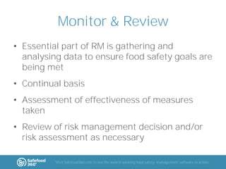 Food Safety Risk Analysis - Part 2 | PDF