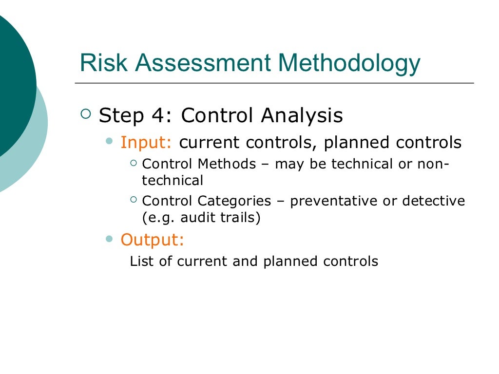 nist 800 30 risk assessment methodology