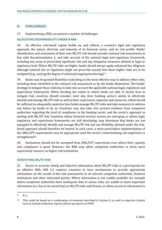 Risk based-approach-banking-sector | PDF