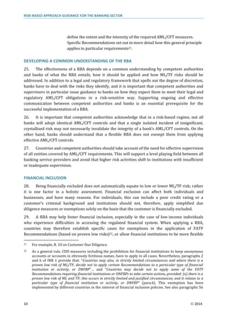 Risk based-approach-banking-sector | PDF