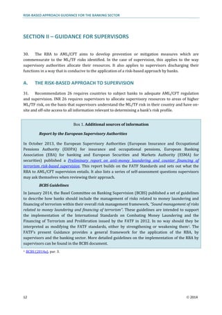 Risk based-approach-banking-sector | PDF