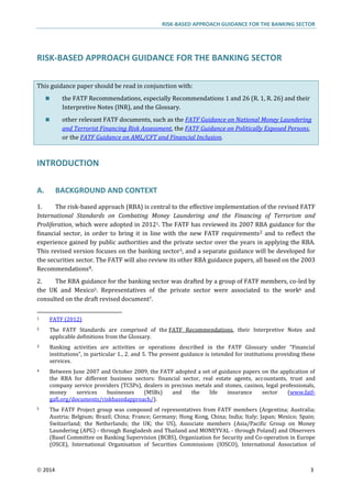 Risk based-approach-banking-sector | PDF
