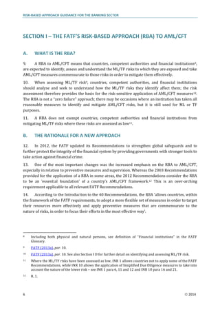 Risk based-approach-banking-sector | PDF