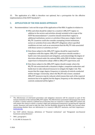 Risk based-approach-banking-sector | PDF