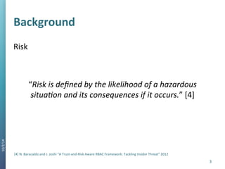 Risk based identity and access management | PDF