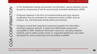 Risk based supplier qualification program | PPSX