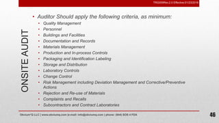 Risk based supplier qualification program | PPSX