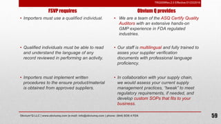 Risk based supplier qualification program | PPSX