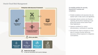 Oracle Cloud Risk Management A fully rcm | PDF