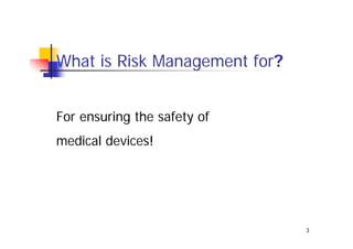 Risk Management