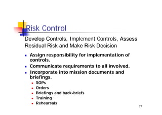 Risk Management