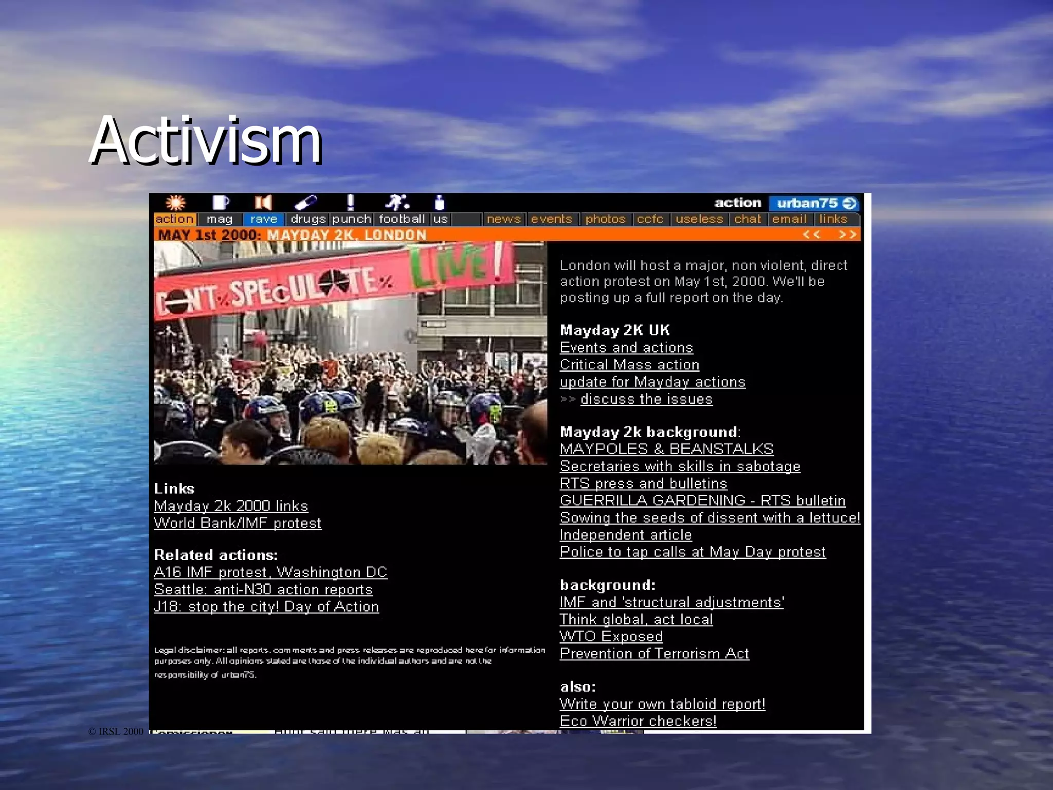 Risk Management for Online PR | PPT