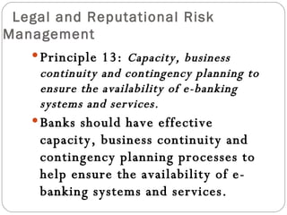 risk management fore-banking | PPT | Free Download