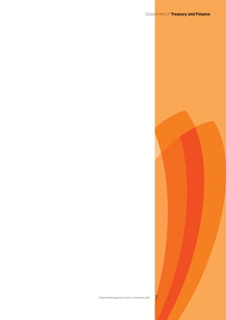 Project Risk Management Guideline - Victorian Department of Treasury | PDF