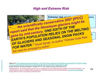 High and Extreme Risk
Extreme risk countries include: Nigeria,
]
07 [IPCC
Cambodia,ve 20
i Philippines, Indonesia,
rvatChi...