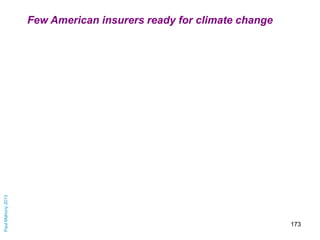 Most American insurers are
unprepared

 