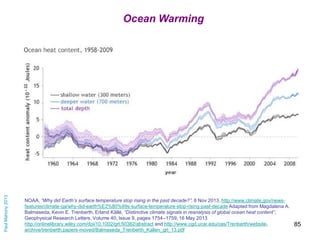 Paul Mahony 2013

Ocean Warming

NOAA, “Why did Earth’s surface temperature stop rising in the past decade?”, 8 Nov 2013, ...