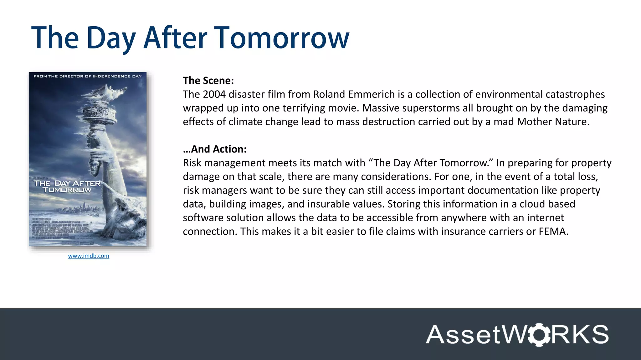Films About Risk Controls Risk management in the movies | PDF