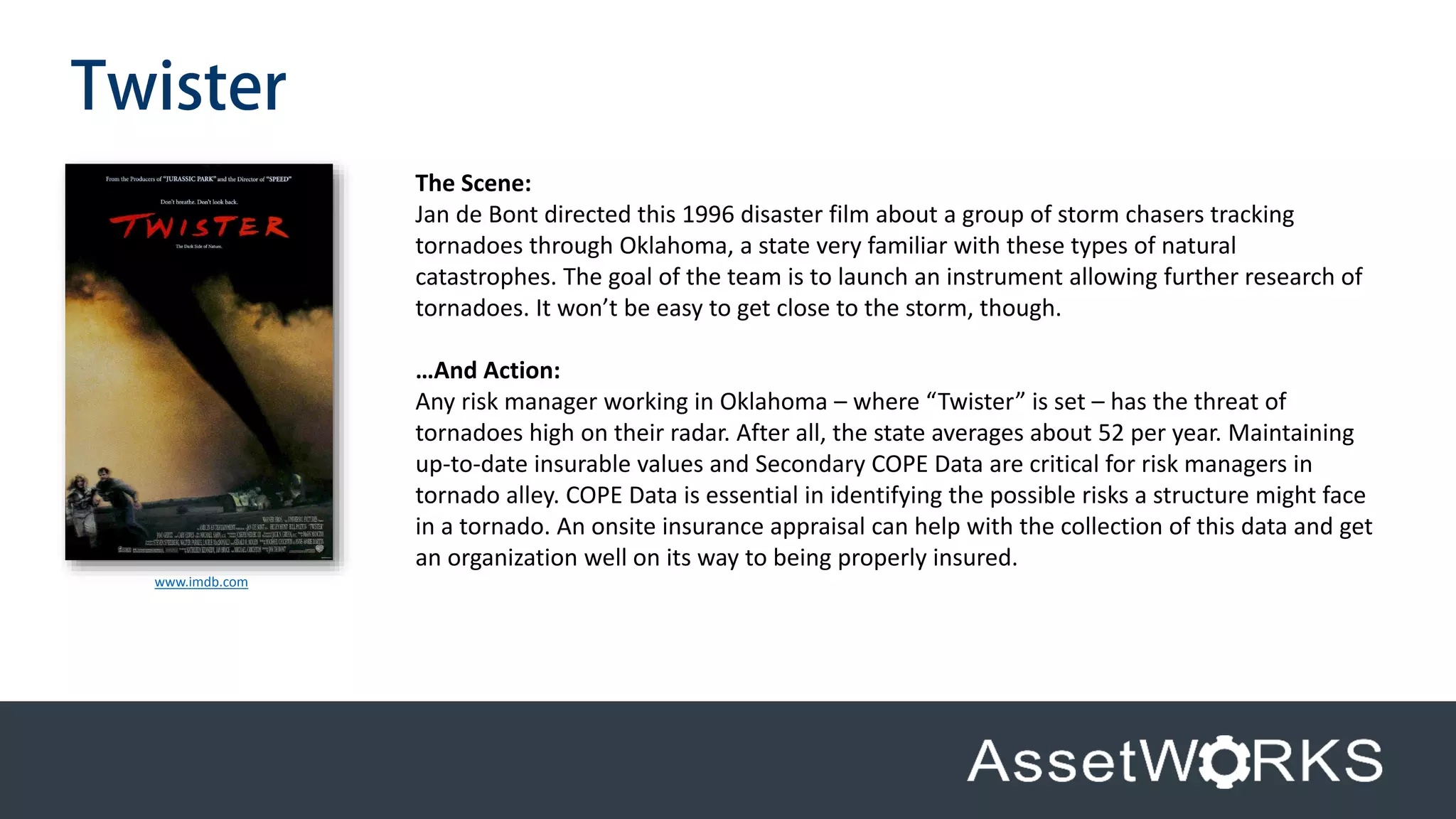 Films About Risk Controls Risk management in the movies | PDF