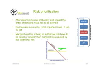 Risk management in SEO projects | PDF