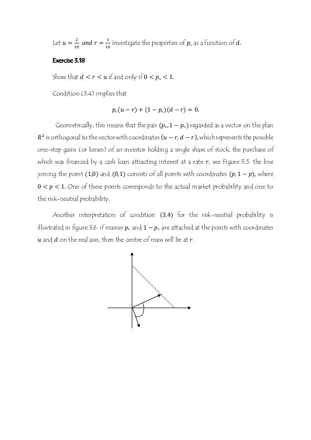 Risk Neutral Probability