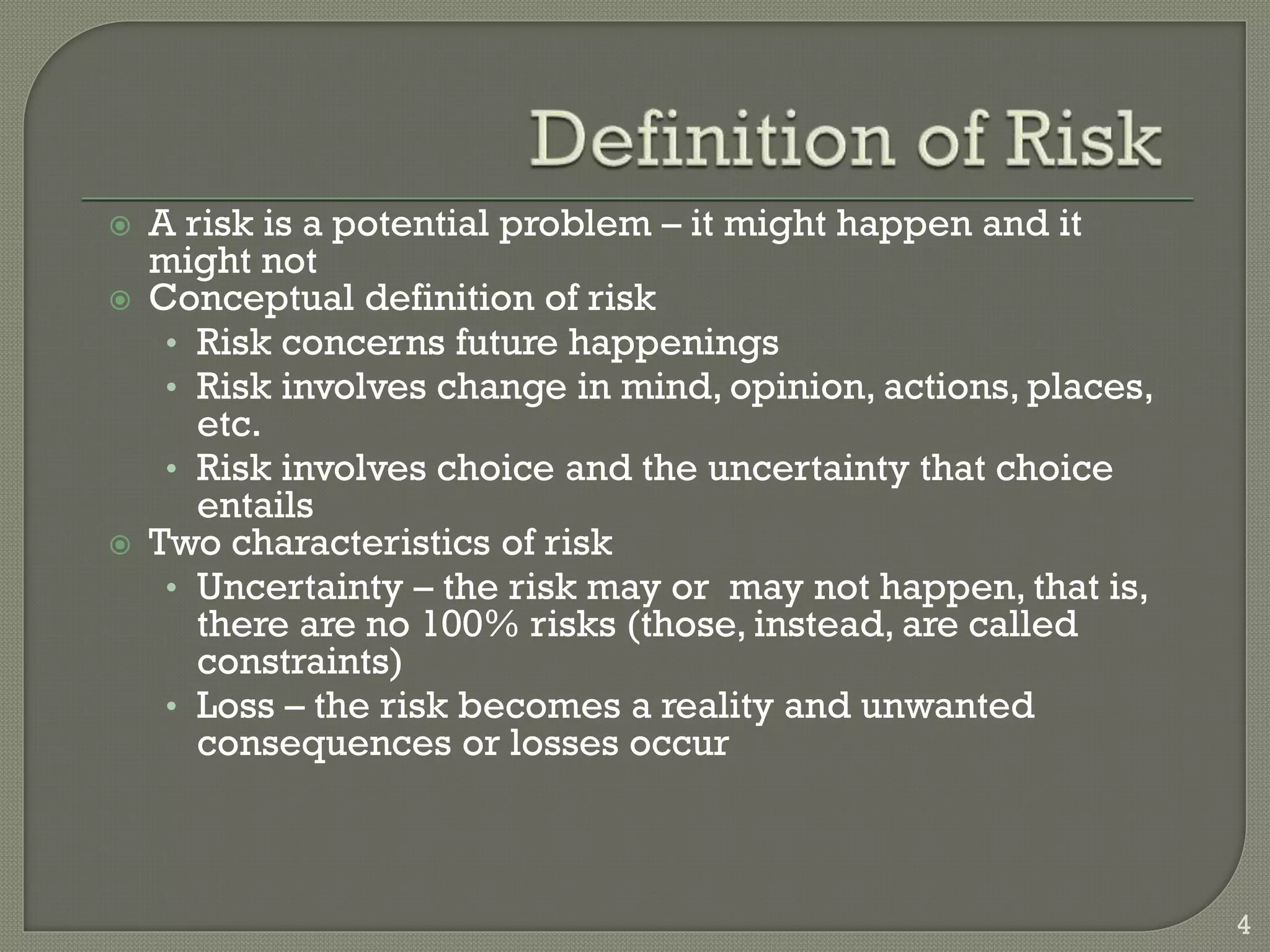 Risk types | PPTX