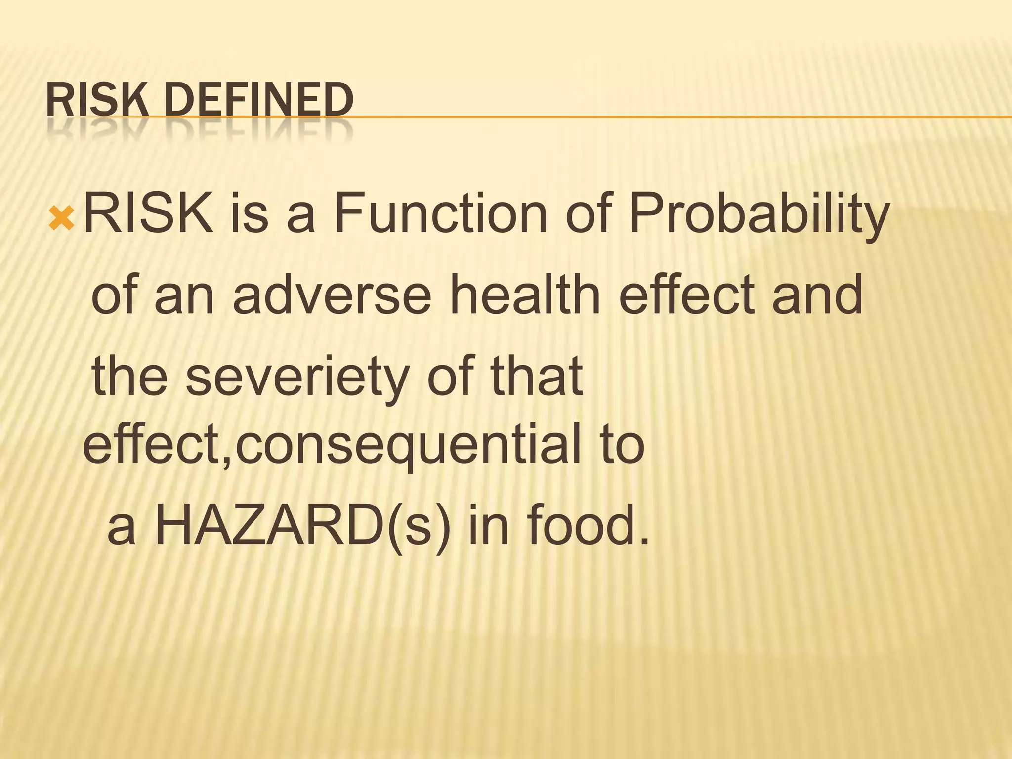 Risk analysis | PPTX