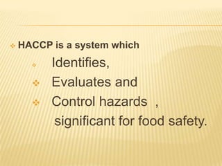 RISK PERCEPTIONSEXPLANATION OF RISK ASSESSMENT FINDINGS