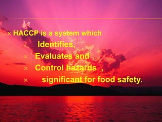 RISK PERCEPTIONSEXPLANATION OF RISK ASSESSMENT FINDINGS