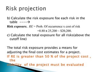 Risk analysis | PPT