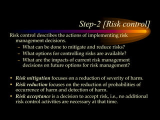 understanding risk management and risk control:... Risk Analysis | PDF