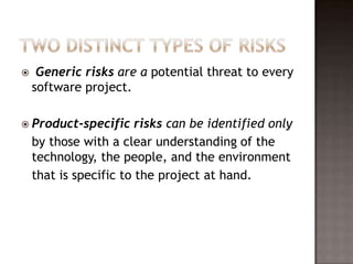 Risk analysis and management | PPT