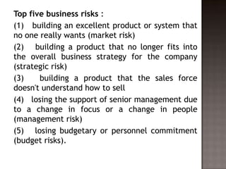 Risk analysis and management | PPT