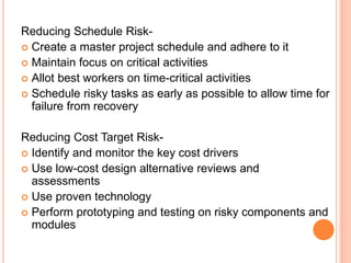 Risk Analysis and Management | PPTX