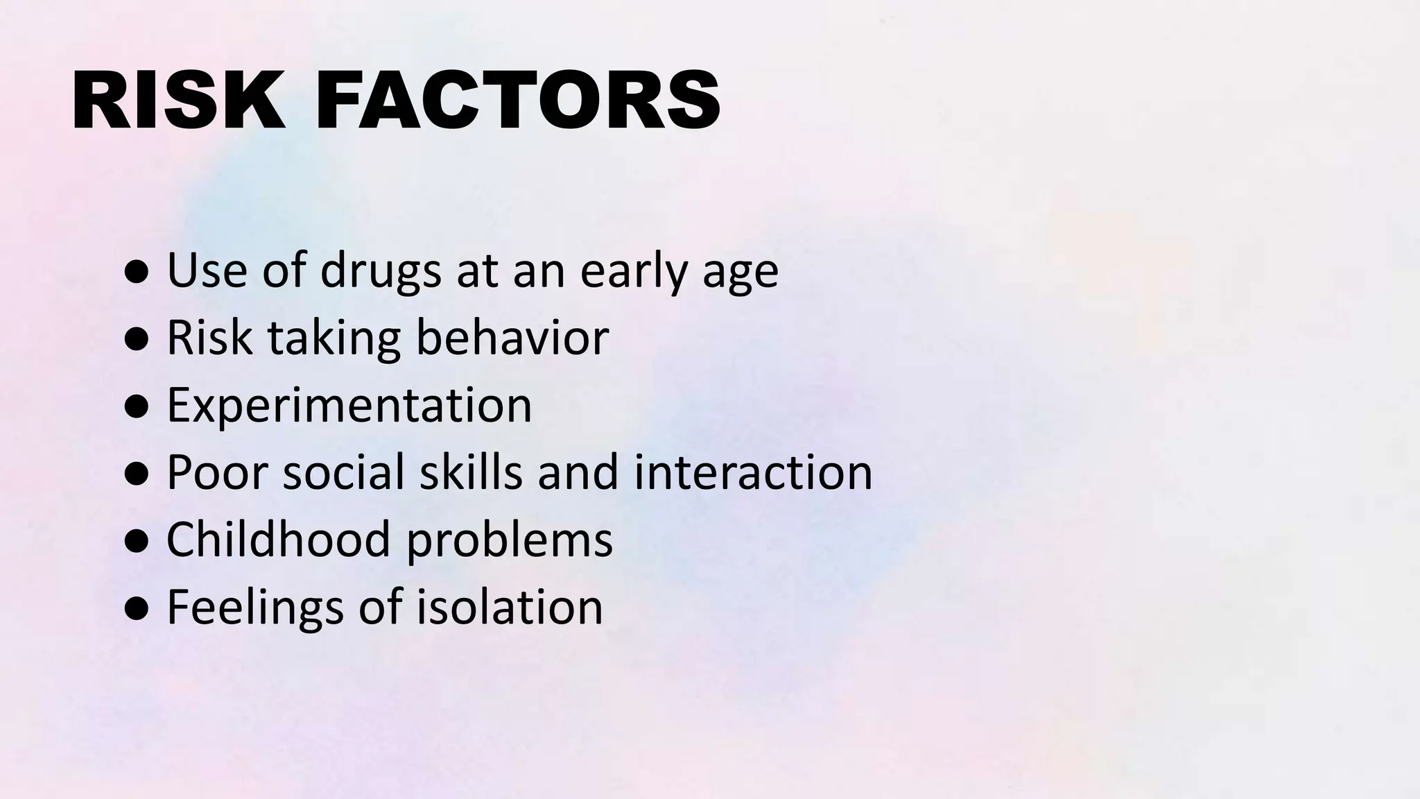 Risk and Protective Factors pptx