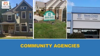 COMMUNITY AGENCIES
 