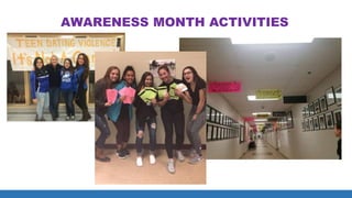 AWARENESS MONTH ACTIVITIES
 