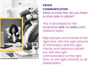 The role of Public Relations in Risk and Reputation | PDF