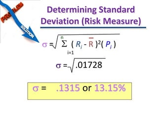 Risk and Return | PPT