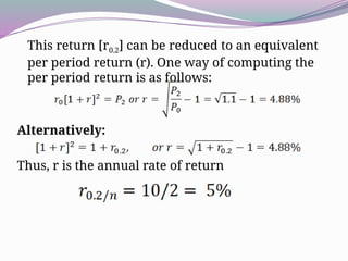 RISK AND RETURN.pptxvyfhgvhvhvfdhdghfufgg | PPTX