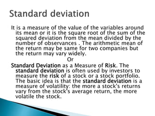 Comparing Risk Using Standard Deviation riskandreturnmeasurement.pdf