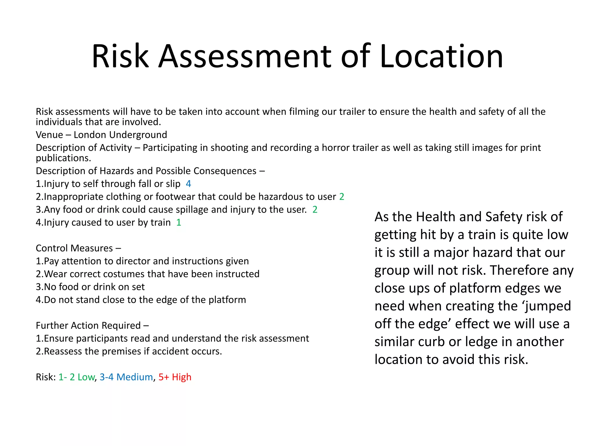 Risk assessment | PPTX